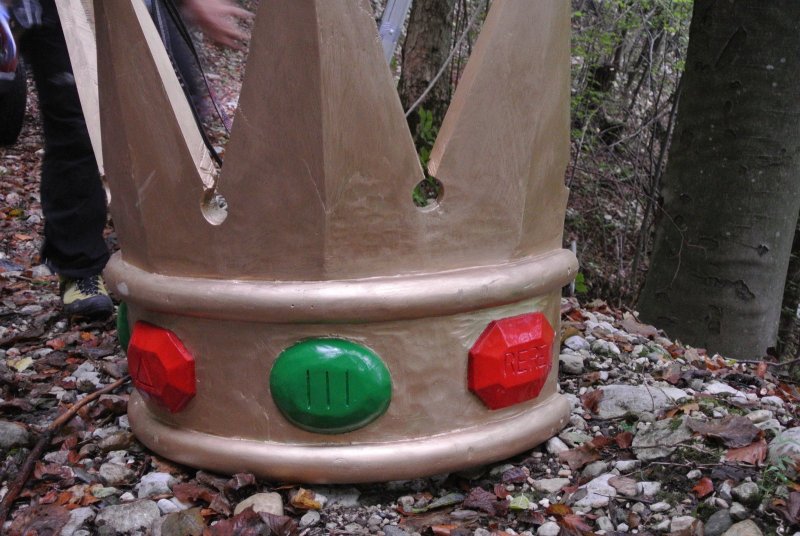 Le Roi de la Forêt – Sentier Artistique » Côte Curt » à Fourvoirie – Novembre 2013