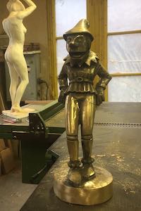 lutin en bronze