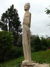 Une commande dans un jardin