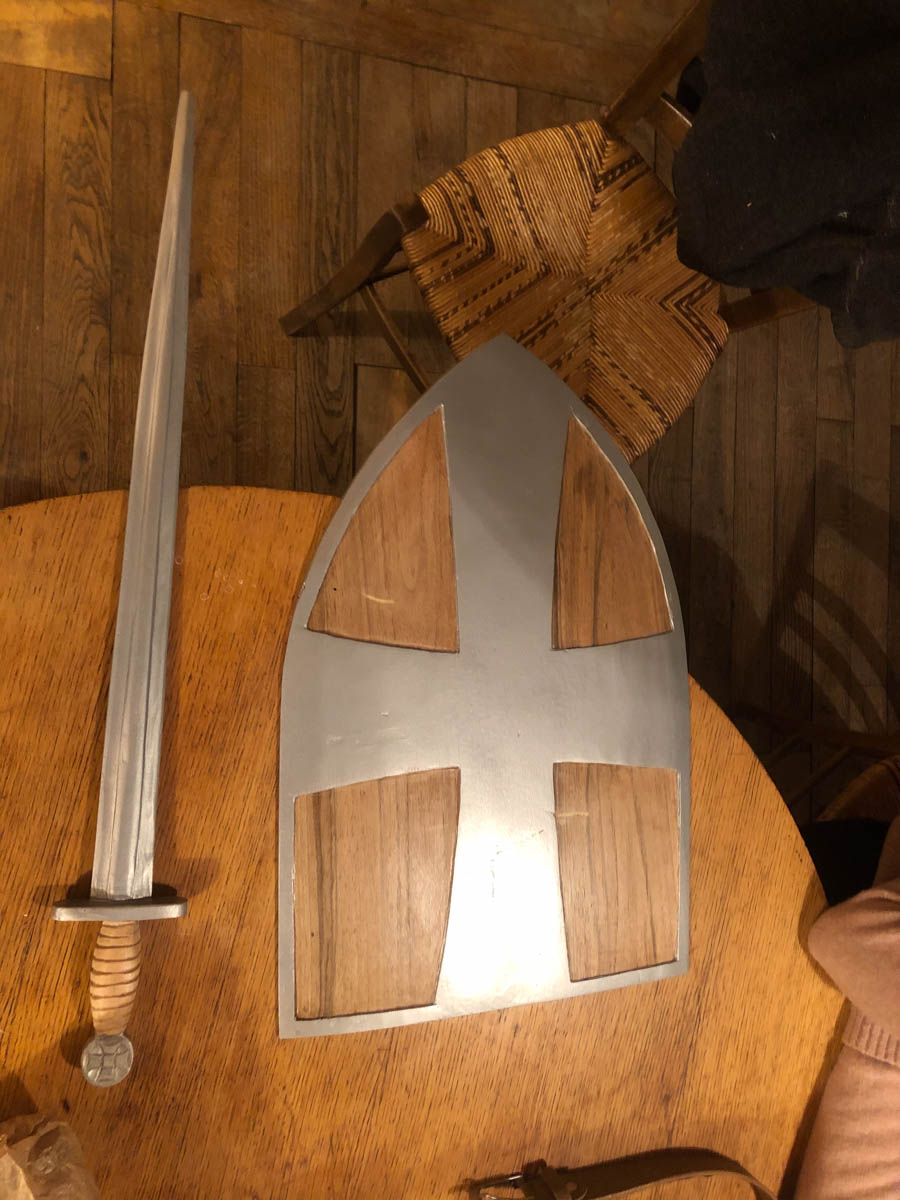 Panoplie de chevalier