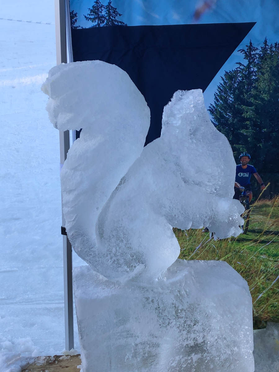 Sculpture en glace